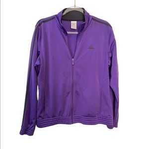 Purple Adidas Track Jacket 